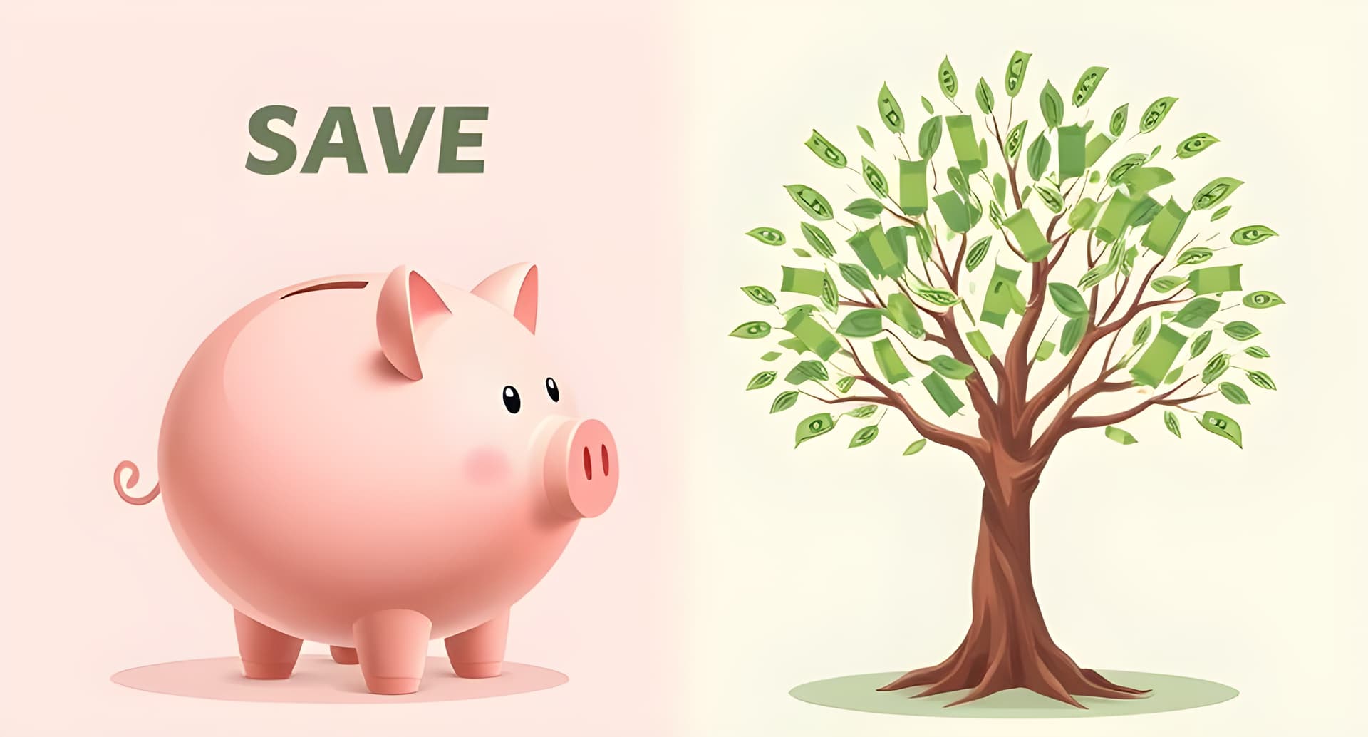 Illustration image for What is the Difference Between Saving and Investing?